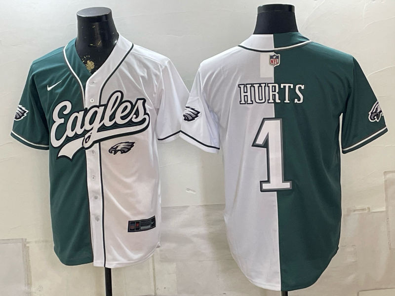Men 2026 Philadelphia Eagles #1 Hurts white Nike Limited NFL Jersey 0812002